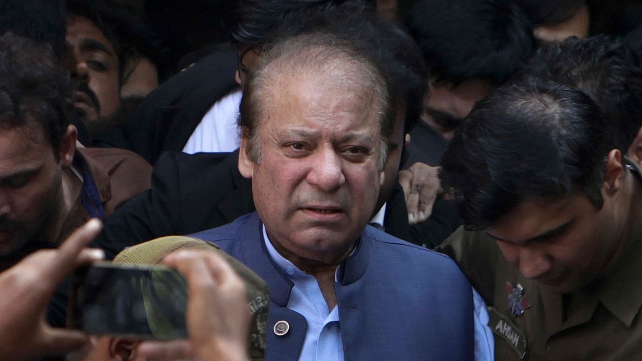 Nawaz Sharif. Credit: AP/PTI file photo