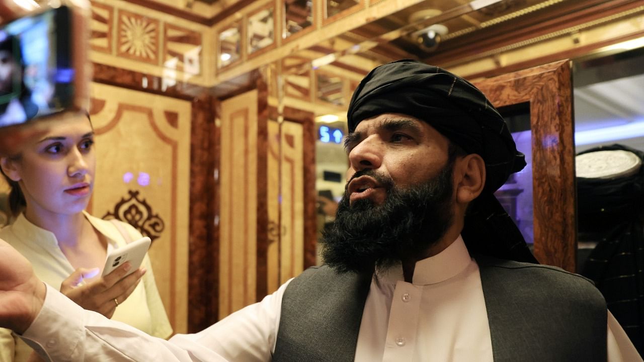 Taliban spokesman Suhail Shaheen. Credit: Reuters photo
