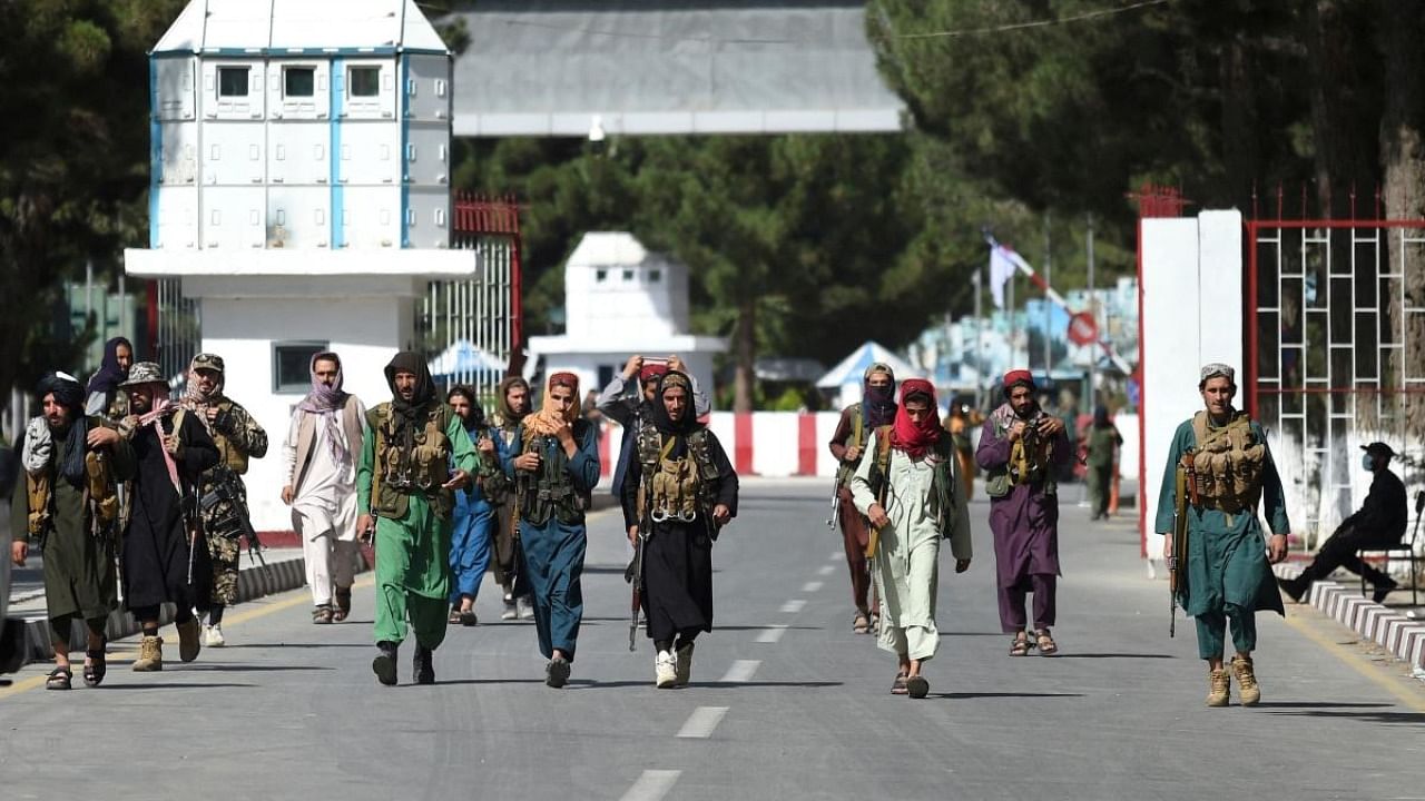 The Taliban returned to power in Kabul last month through a swift military campaign across Afghanistan, taking advantage of the withdrawal of troops by the US and its NATO allies. Credit: AFP file photo