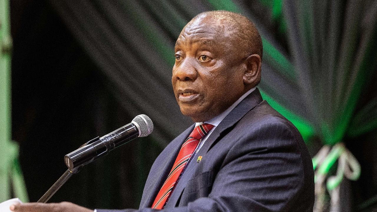 South African President Cyril Ramaphosa. Credit: AFP file photo