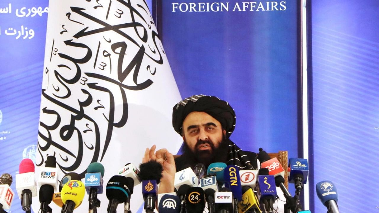 Taliban acting Foreign Minister Amir Khan Muttaqi. Credit: Reuters Photo