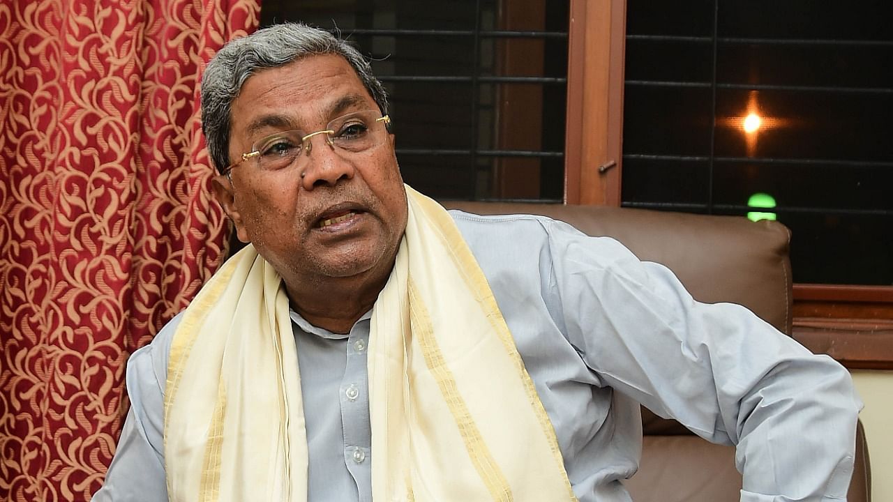 “No FIR has been registered till now. This is nothing but hooliganism on part of those who assaulted him,” Leader of the Opposition Siddaramaiah charged. Credit: DH file photo