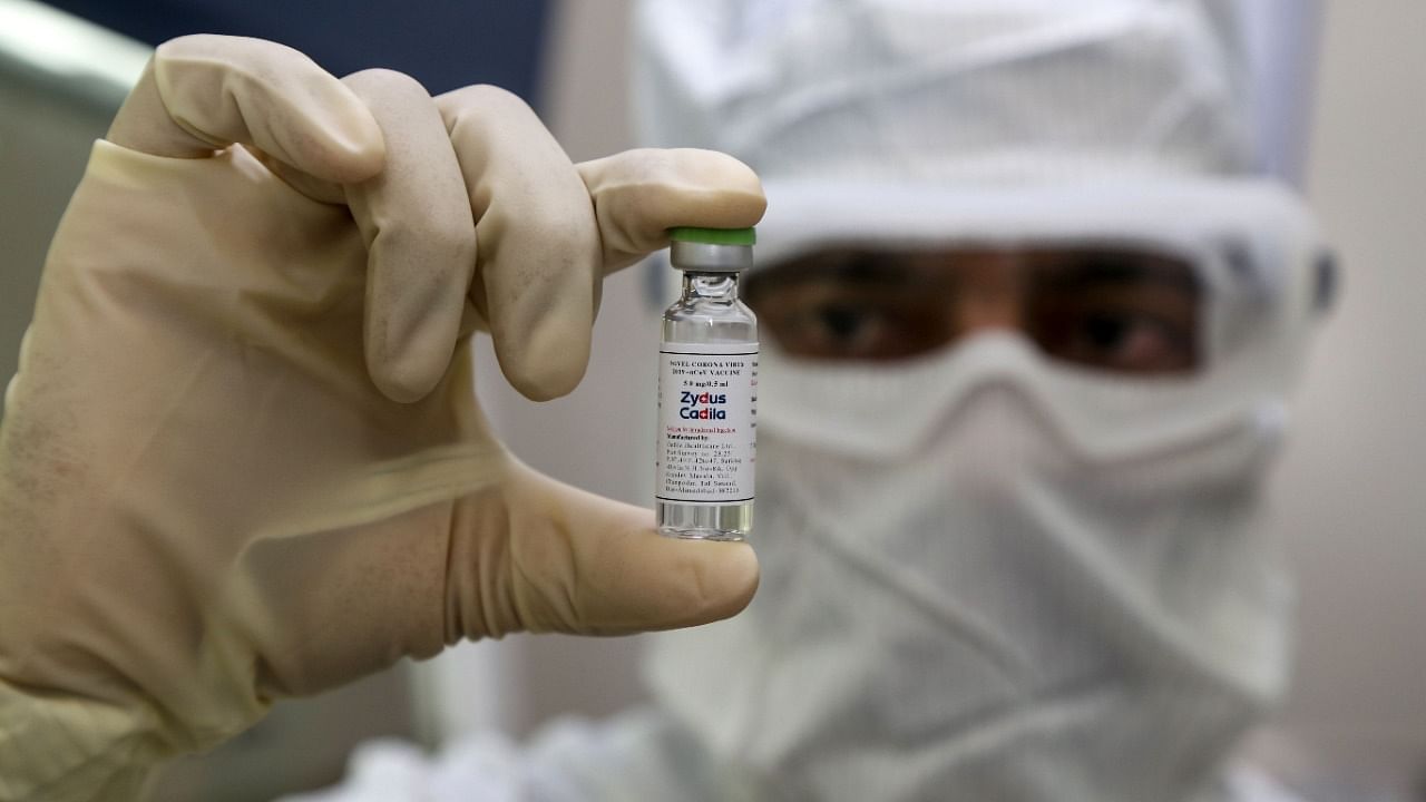 ZyCoV-D is the first DNA plasmid vaccine in the world for human use, developed indigenously by the Zydus Cadila against the coronavirus. Credit: AFP File Photo
