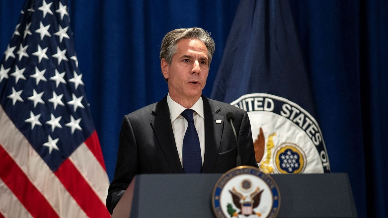 US Secretary of State Blinken. Credit: Reuters Photo