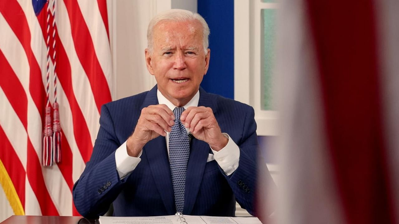 US President Joe Biden. Credit: Reuters File Photo