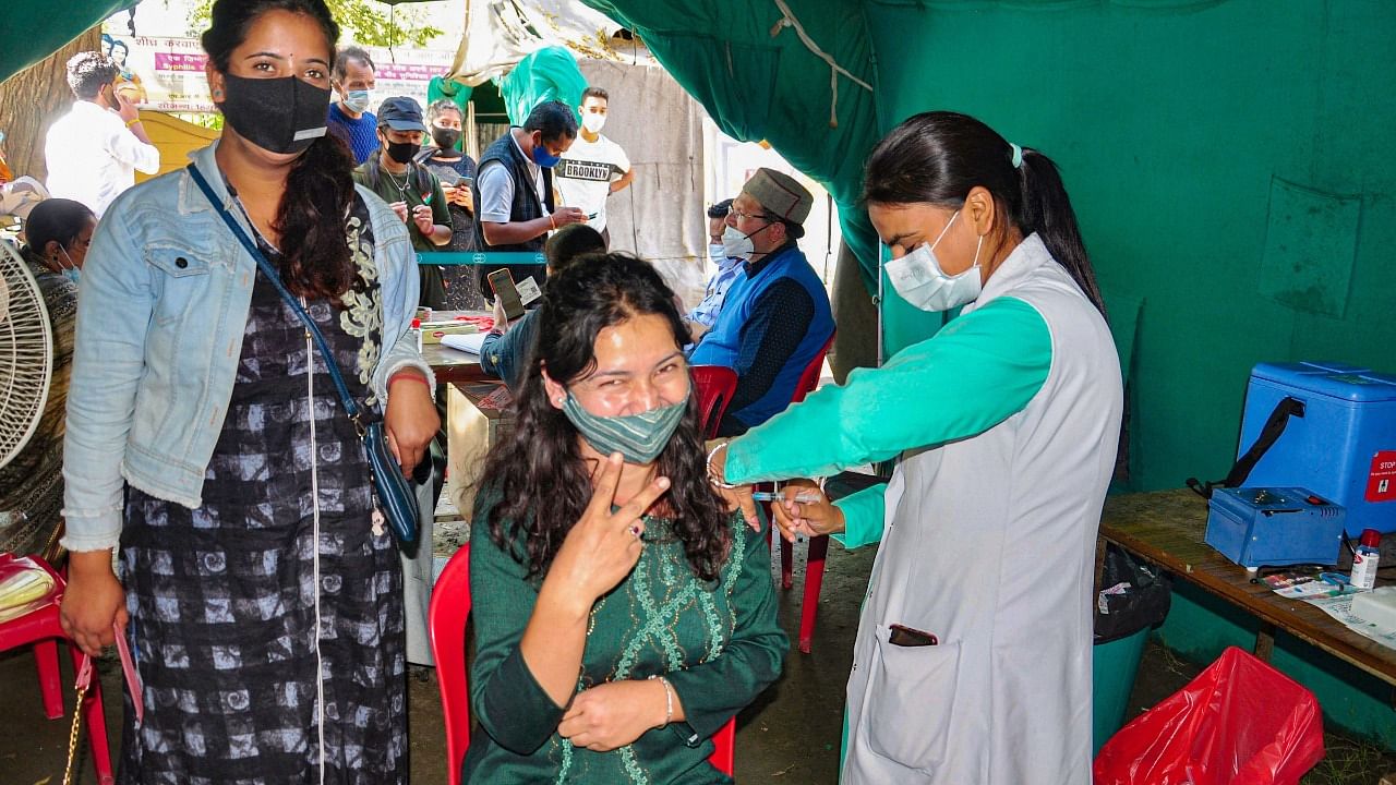 The daily vaccination tally is expected to increase with the compilation of the final reports for the day by late night, the ministry said. Credit: PTI Photo
