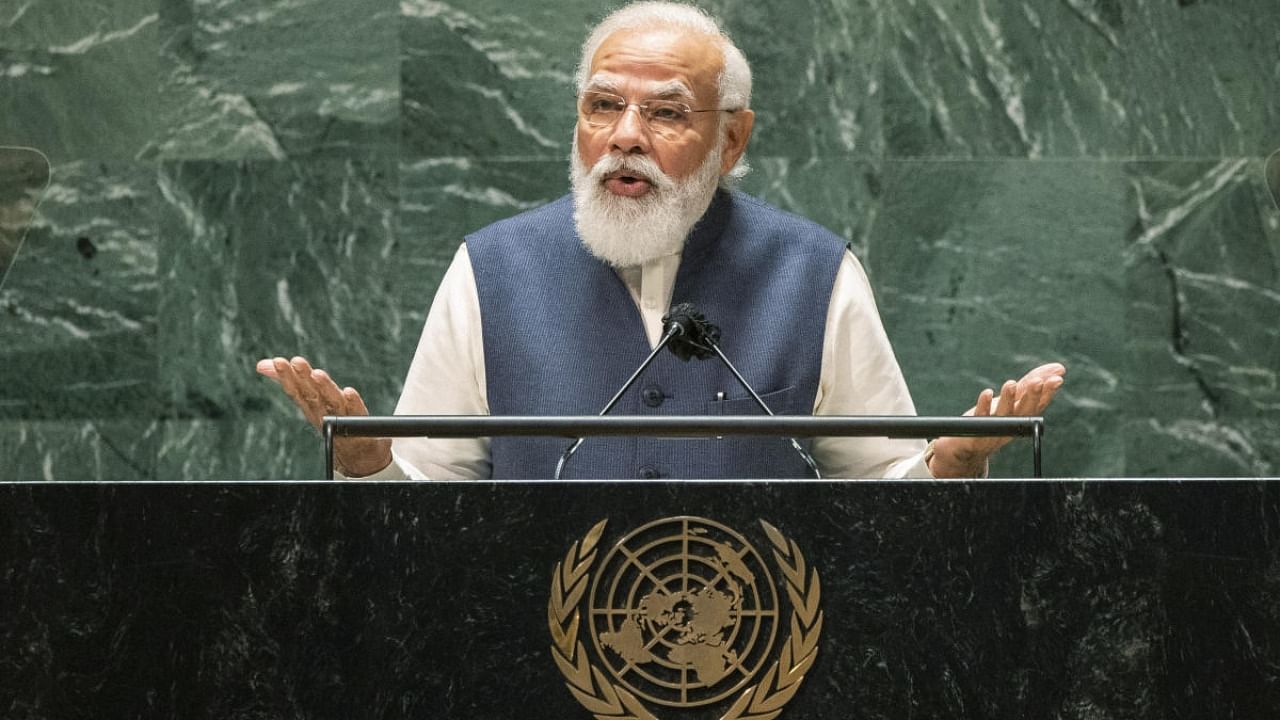 India's Prime Minister Narendra Modi. Credit: AP Photo