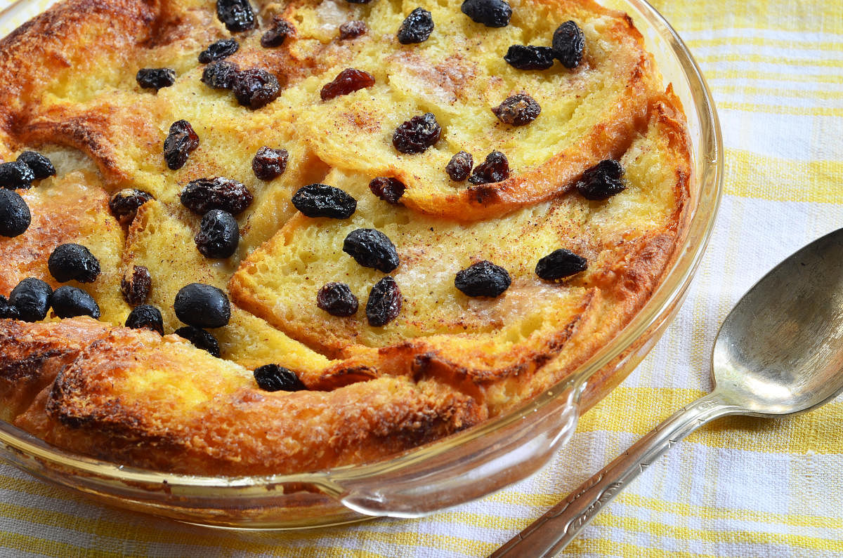 Bread and butter pudding