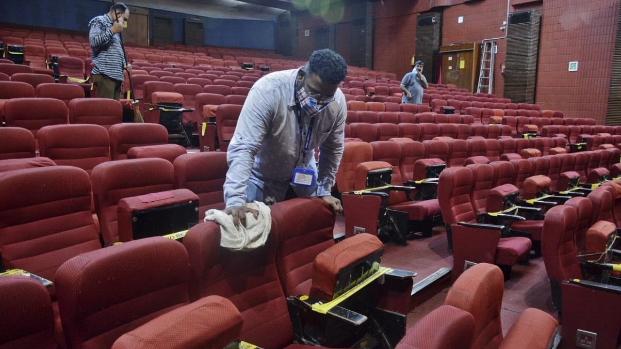Maharashtra government has announced the decision to reopen theatres. Credit: PTI Photo