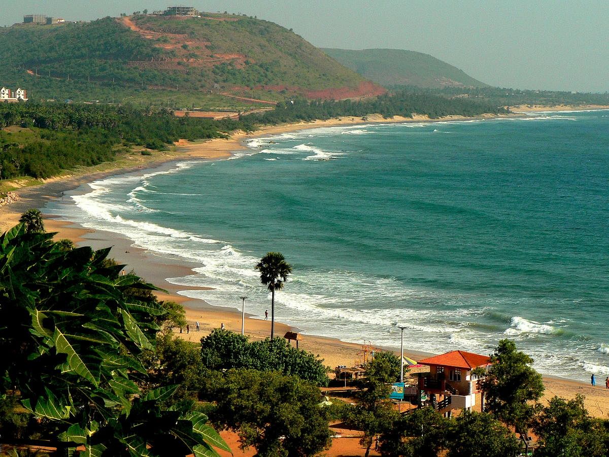 Rushikonda beach, Andhra Pradesh. PHOTOS COURTESY WIKIPEDIA
