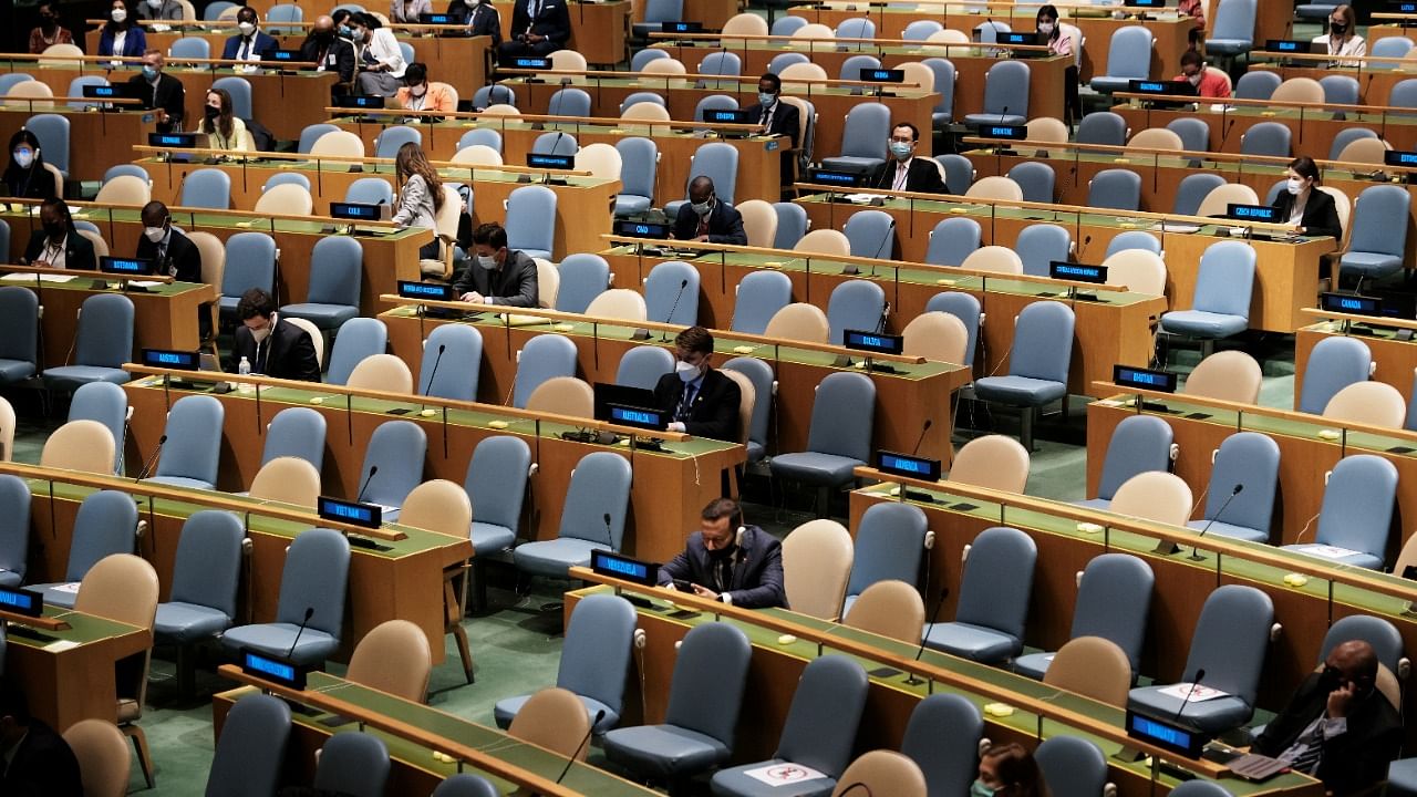 76th Session of the UN General Assembly in New York City. Credit: Reuters Photo