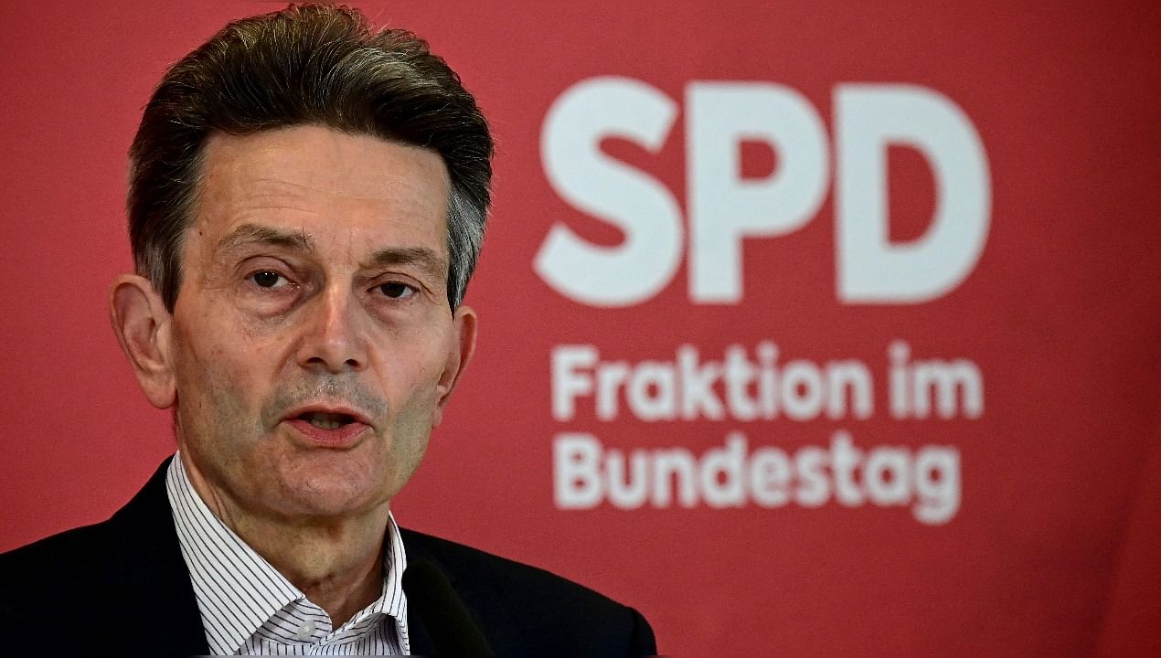 SPD parliamentary party leader Rolf Muetzenich. Credit: AFP File Photo