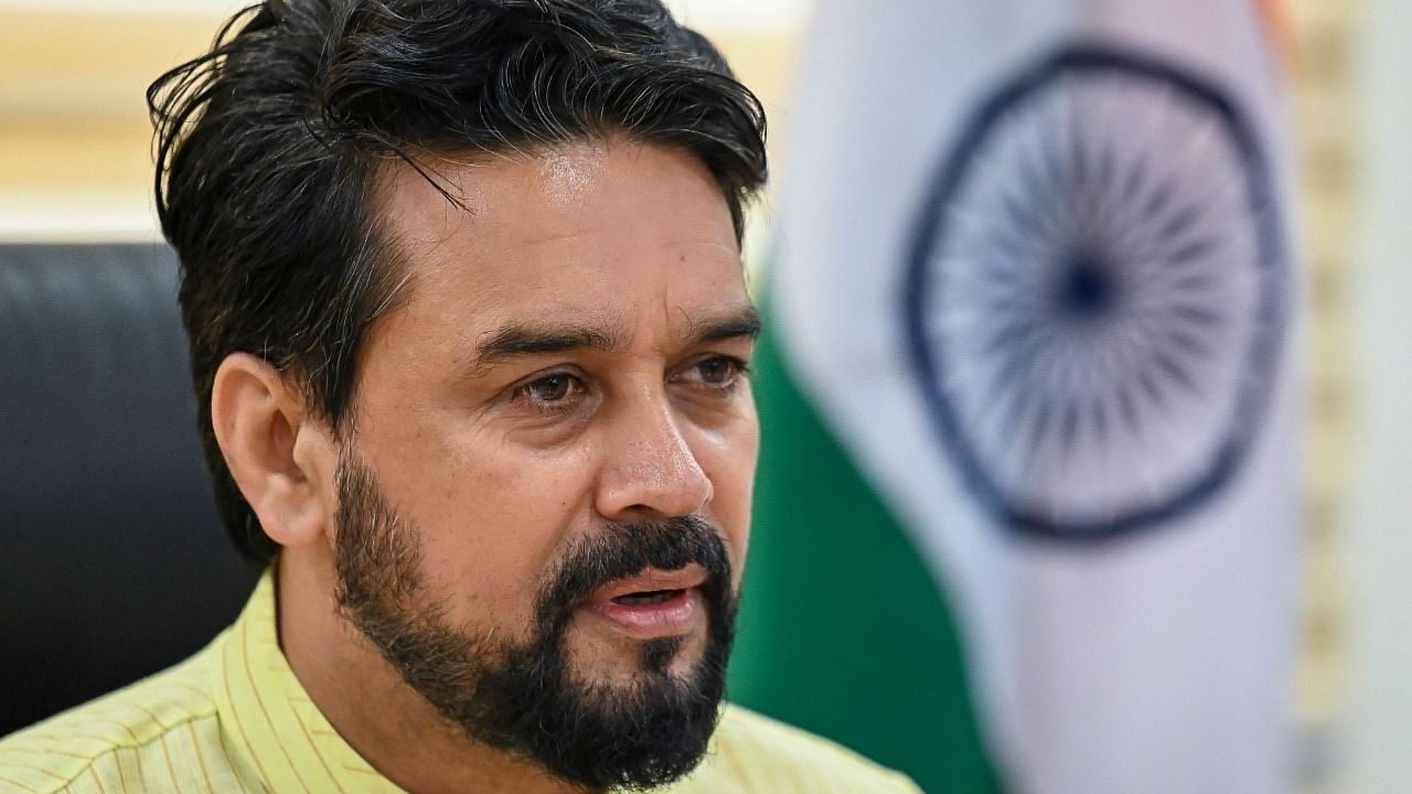 Minister of Youth Affairs and Sports Anurag Thakur. Credit: PTI File Photo