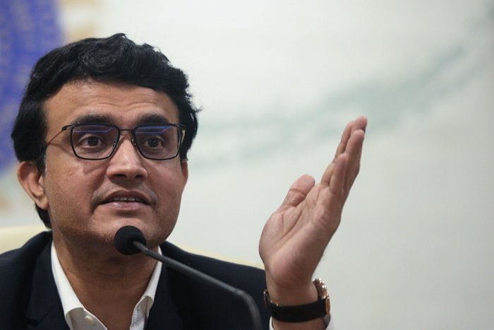 Board of Control for Cricket in India (BCCI) president Sourav Ganguly. Credit: AFP Photo