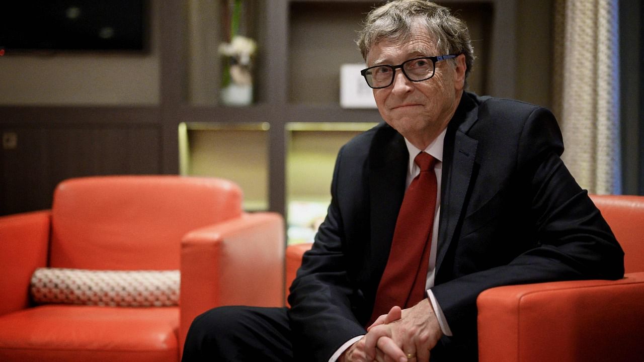 Billionaire philanthropist Bill Gates. Credit: AFP File Photo