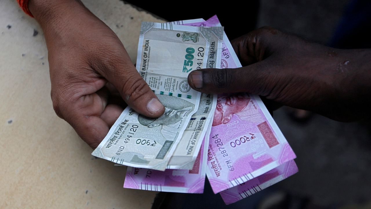 At the interbank foreign exchange, the rupee opened at 74.18 against the dollar. Credit: Reuters Photo