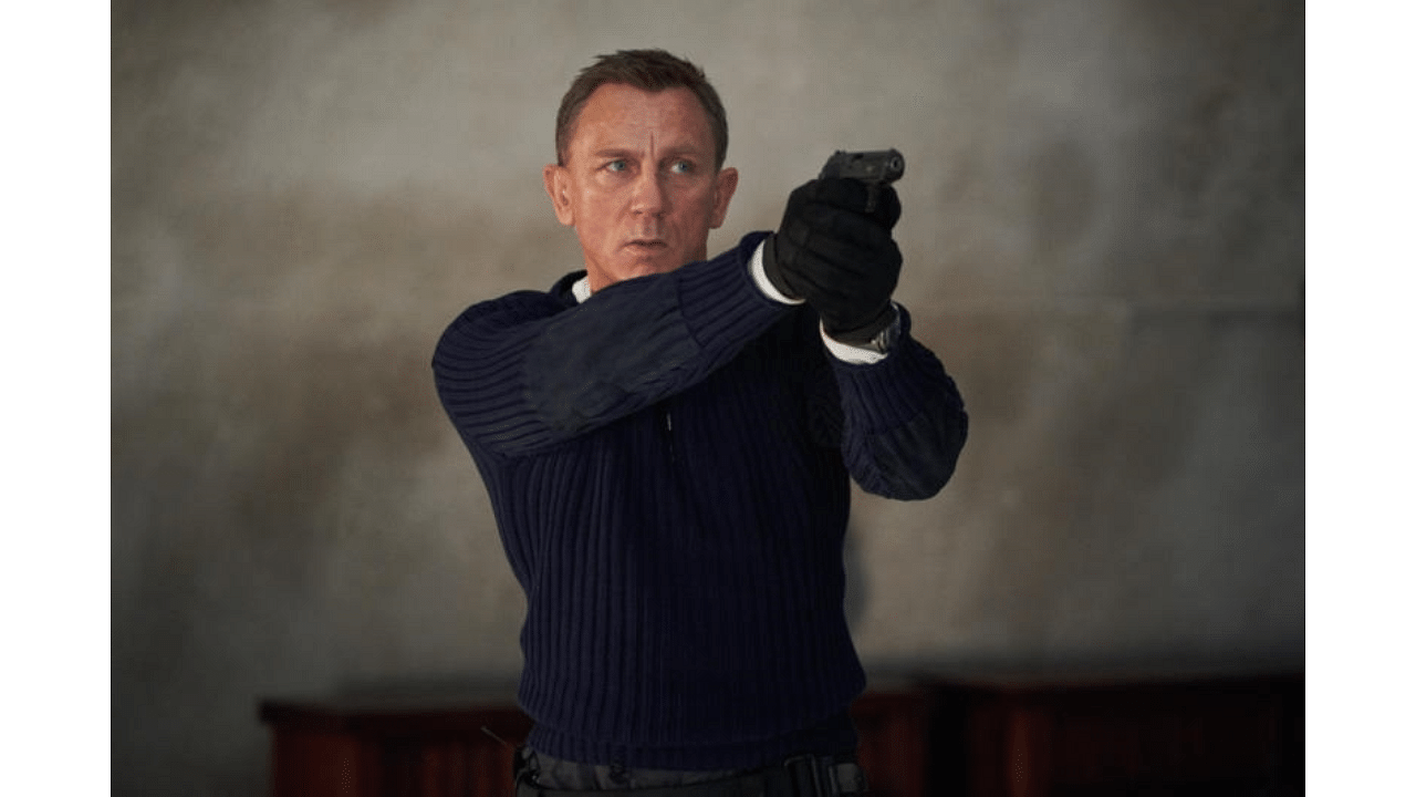 Daniel Craig in a still from 'No Time To Die'. Credit: IMDb