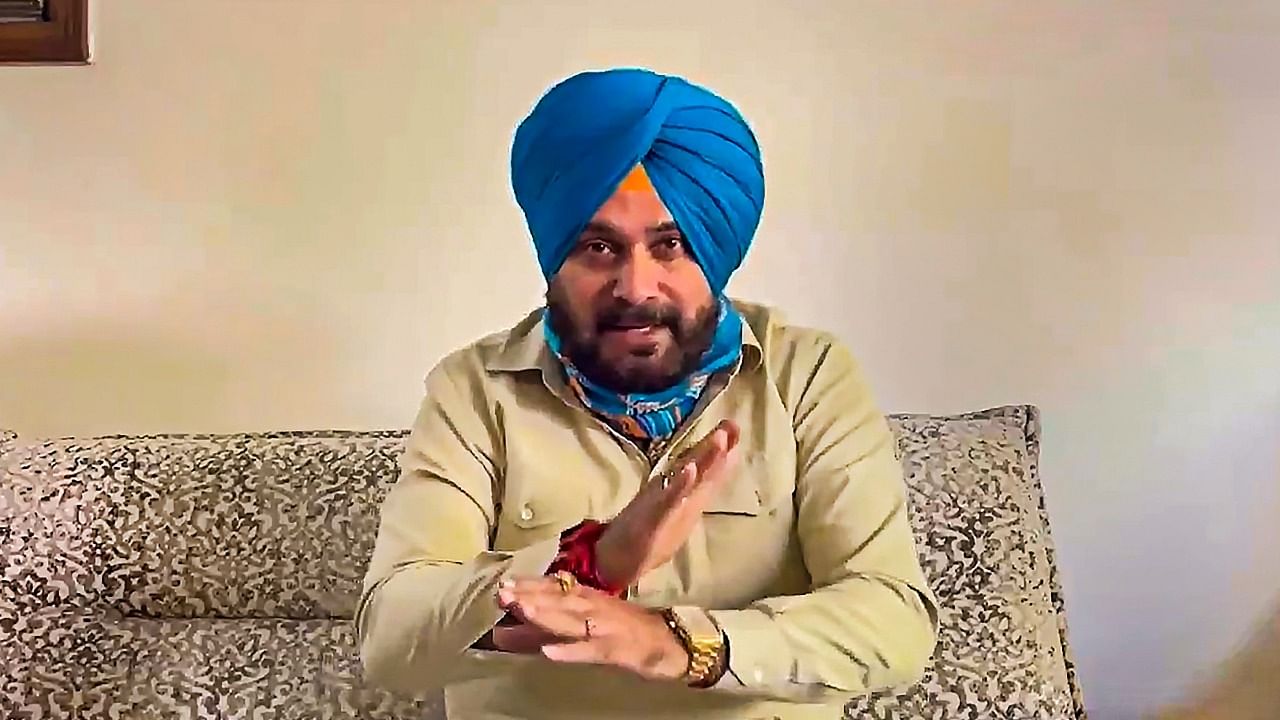 Sidhu is set to meet CM Channi at 3pm in Chandigarh Thursday. Credit: PTI Photo