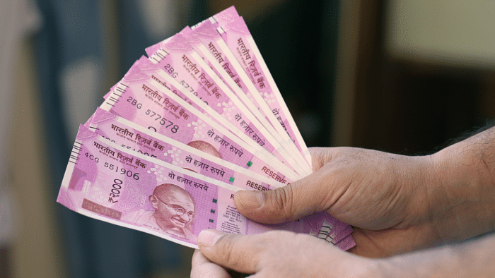 As per the data, the central government's total receipts stood at Rs 8.08 lakh crore or 40.9 per cent of the corresponding Budget Estimate (BE) 2021-22 up to August, 2021. Credit: iStock Photo