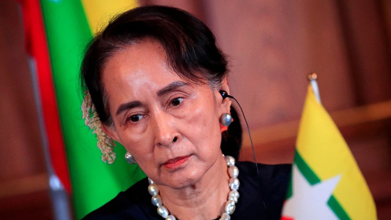 Suu Kyi, 76, is currently on trial for a raft of charges, flouting coronavirus restrictions during polls her party won in a landslide last year, illegally importing walkie talkies and sedition. Credit: Reuters file photo