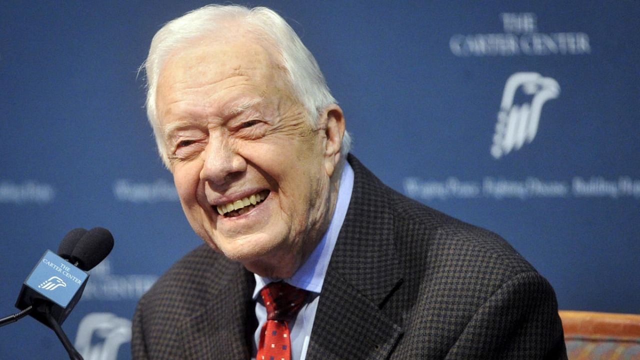 Former US President Jimmy Carter. Credit: Reuters File Photo