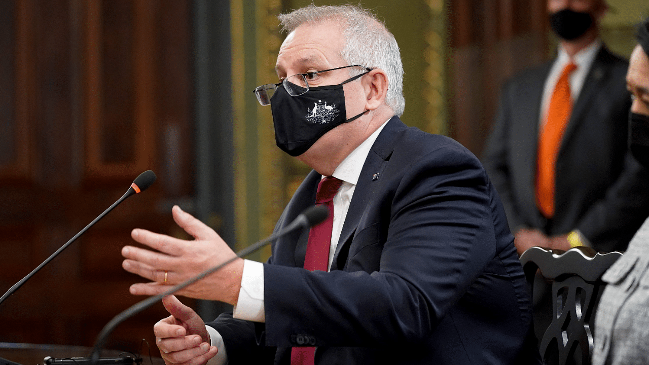 Australian Prime Minister Scott Morrison.  Credit: AFP Photo