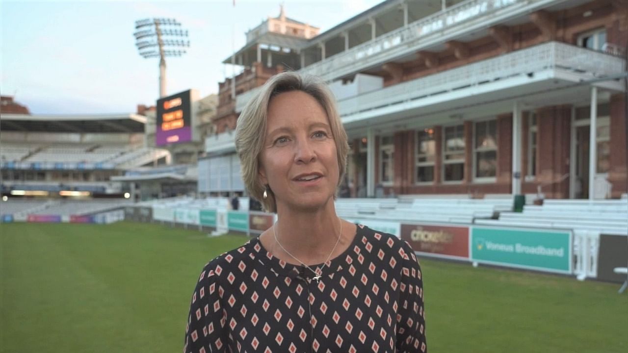 Connor, who is currently the ECB's Managing Director of Women's Cricket, was made an Honorary Life Member of MCC in 2009. Credit: Twitter/@_MCCFoundation