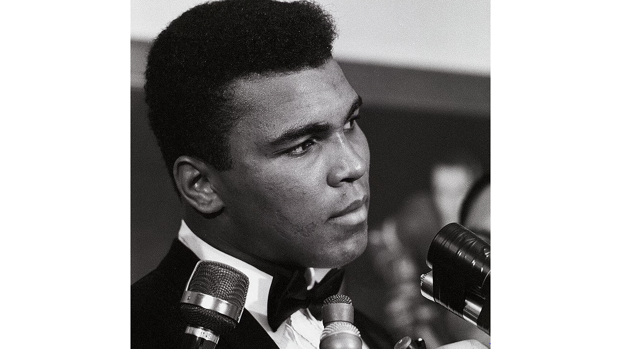 American boxer Muhammad Ali. Credit: Instagram/muhammadali