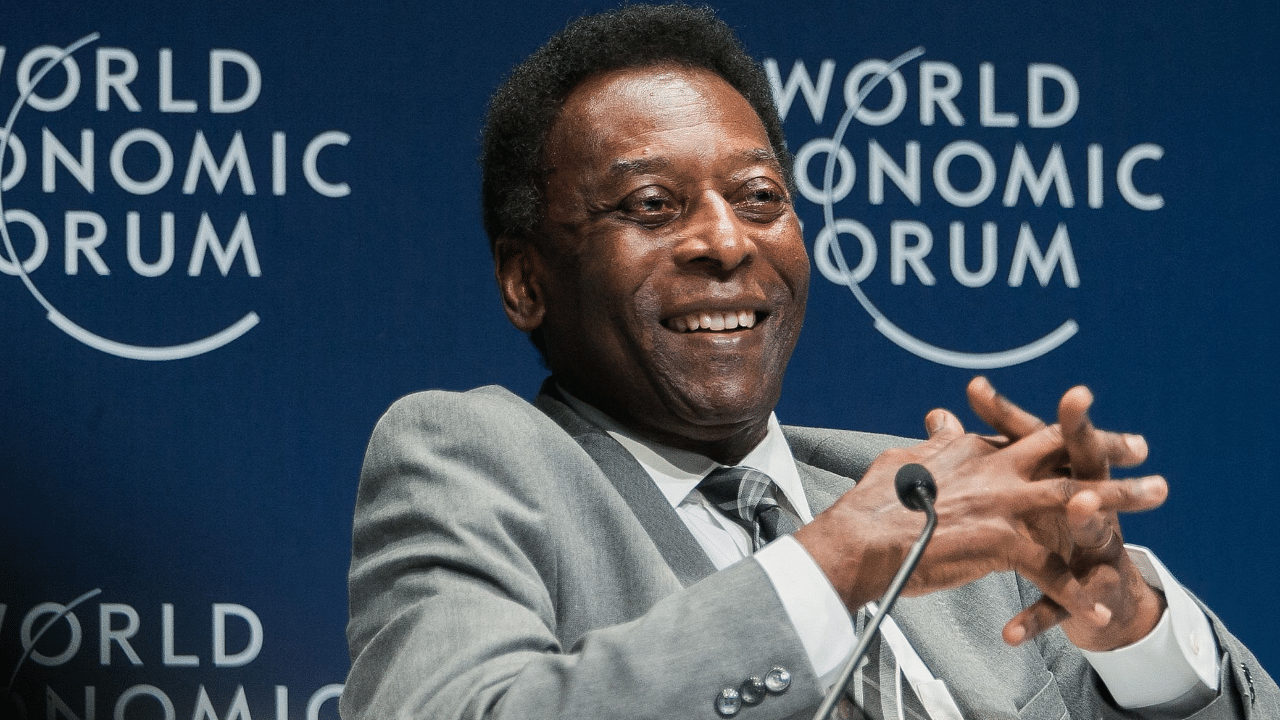 Brazilian football legend Pele. Credit: AFP Photo