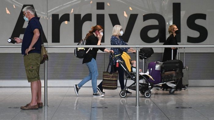 The advisory was updated a day after the Indian government announced that all British nationals arriving in India from the UK will have to undergo a mandatory 10-day quarantine. Credit: AFP File Photo