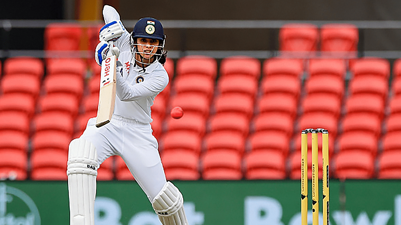 Indian women's team opener Smriti Mandhana. Credit: PTI Photo