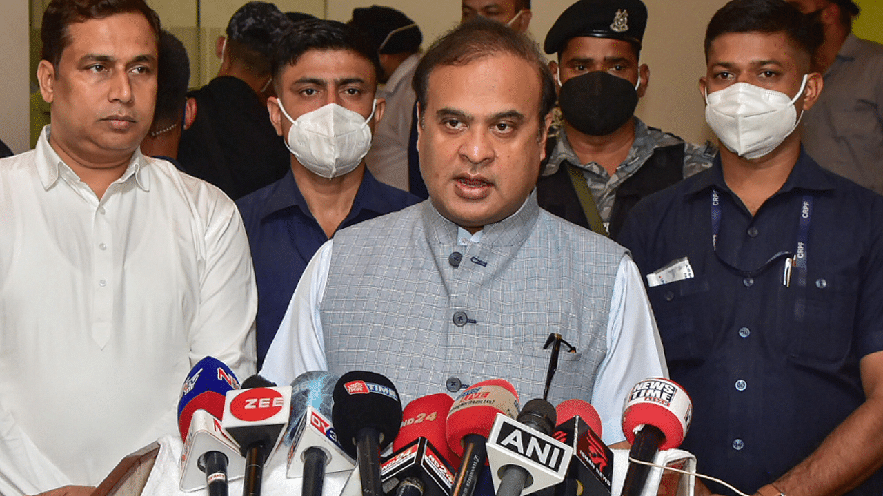 Assam Chief Minister Himanta Biswa Sarma. Credit: PTI Photo