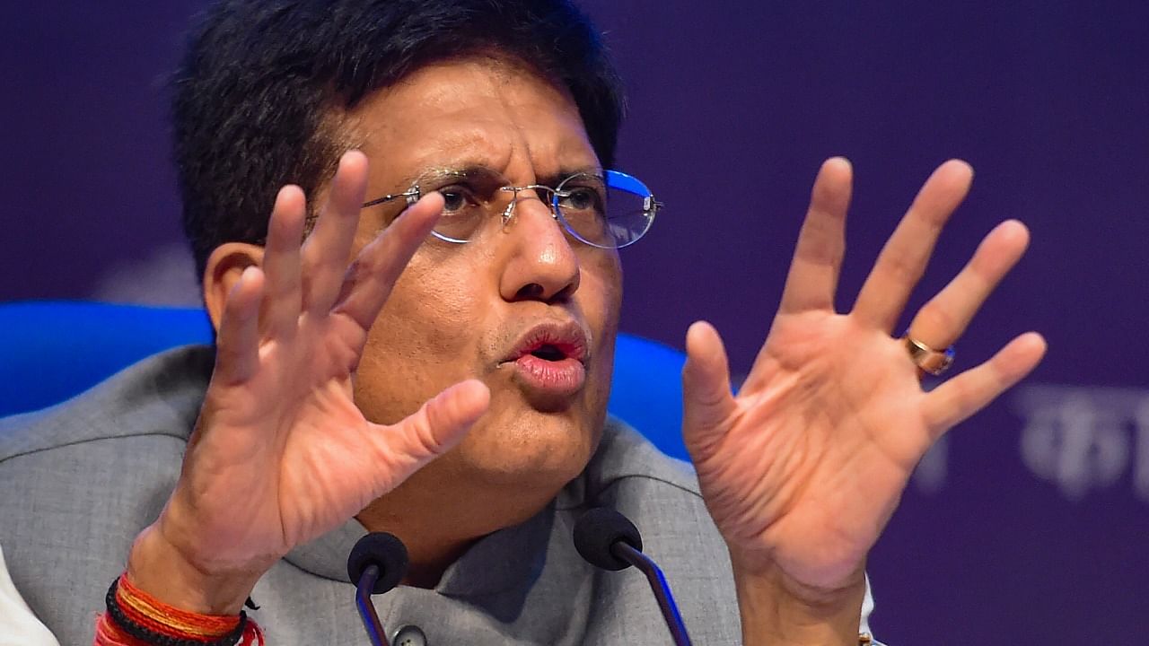 Commerce and Industry Minister Piyush Goyal. Credit: PTI File Photo