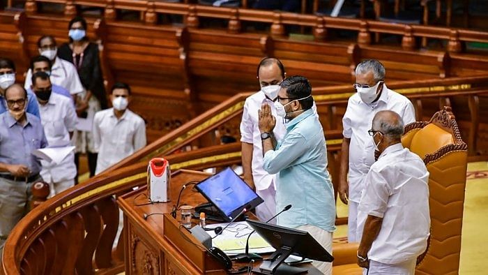 File Photo of Kerala assembly proceedings. Credit: PTI Photo