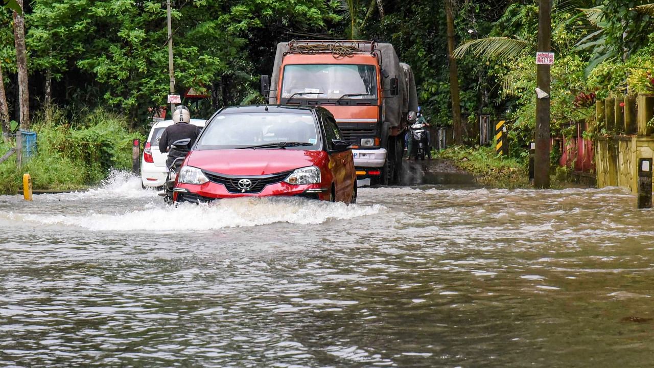 Kasaragod, Wayanad and Kozhikode districts received heavy rainfall in the early hours of Sunday. Credit: PTI File Photo