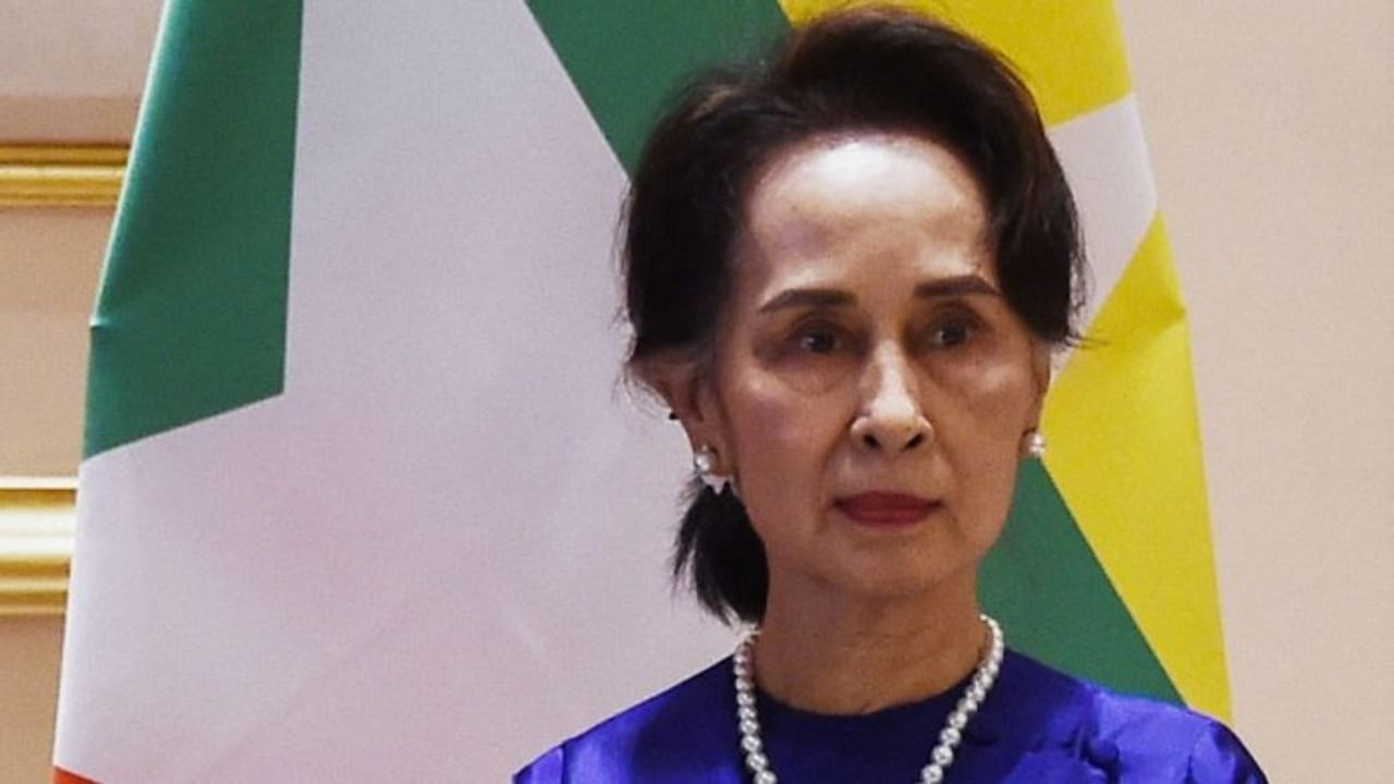 Aung San Suu Kyi. Credit: AFP File Photo