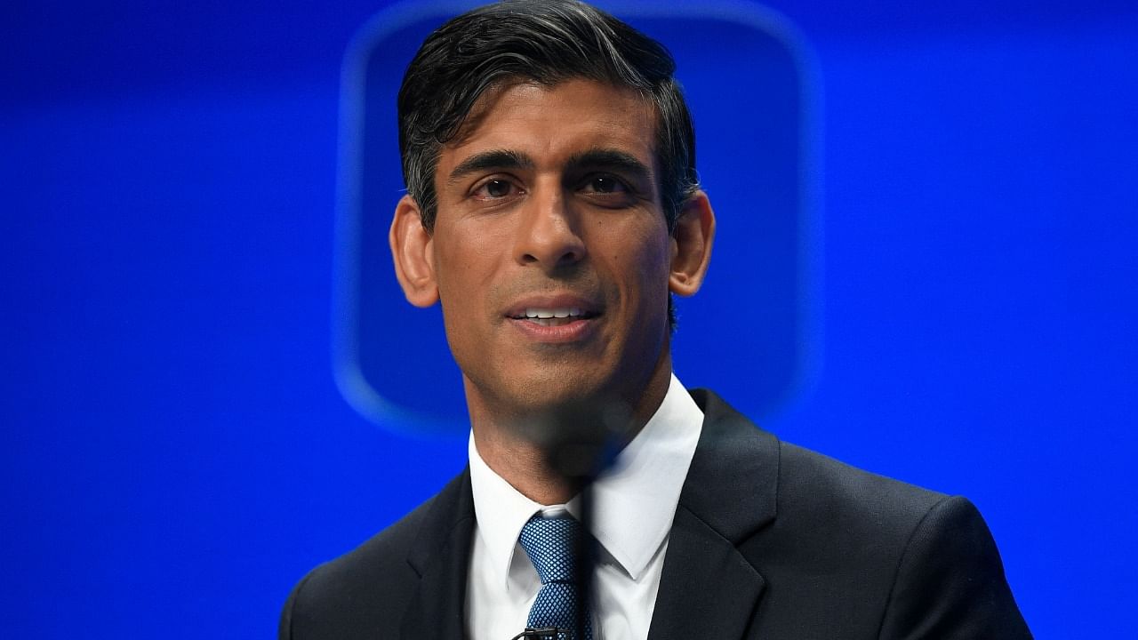 UK Chancellor Rishi Sunak. Credit: AFP File Photo