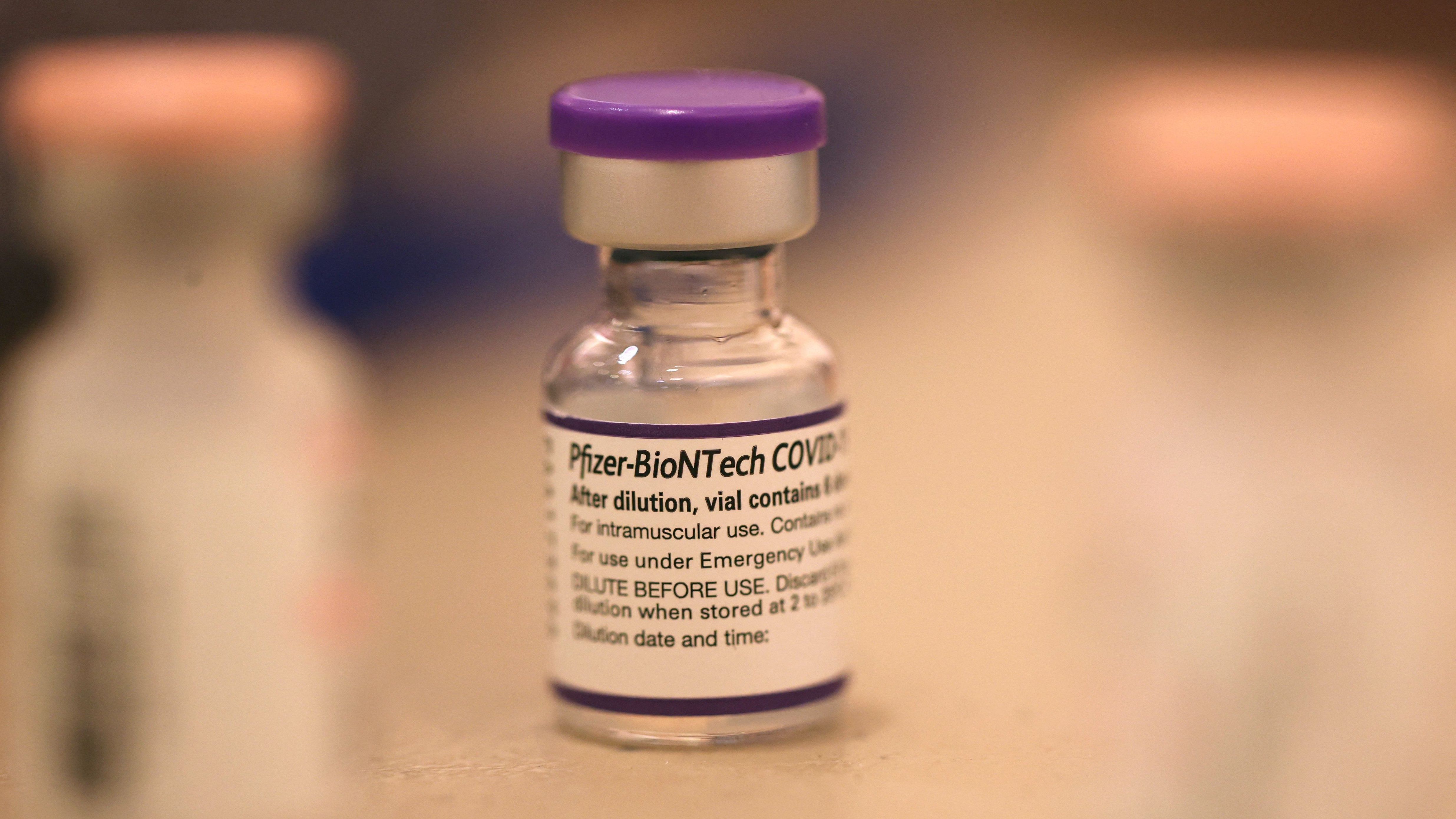 The agency also said it supports giving a third dose of either the Pfizer-BioNTech or the Moderna vaccine to people with severely weakened immune systems at least 28 days after their second shot. Credit: AFP File photo