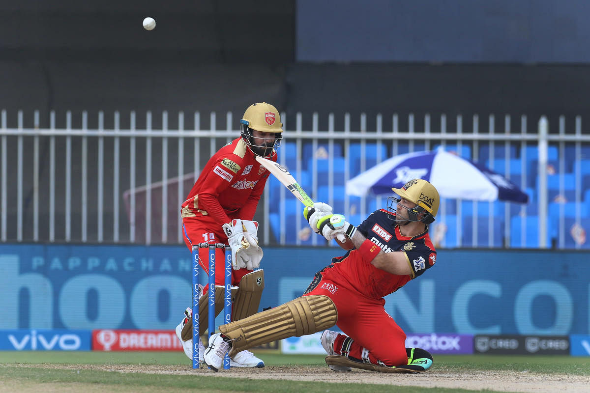 Shots like these is what makes RCB’s Glenn Maxwell such an entertaining player to watch. Sportzpics