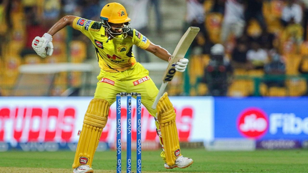 Spectators come to see batters. It’s who the pitches are laid out for. CSK's Gaikwad in the picture. Credit: PTI Photo