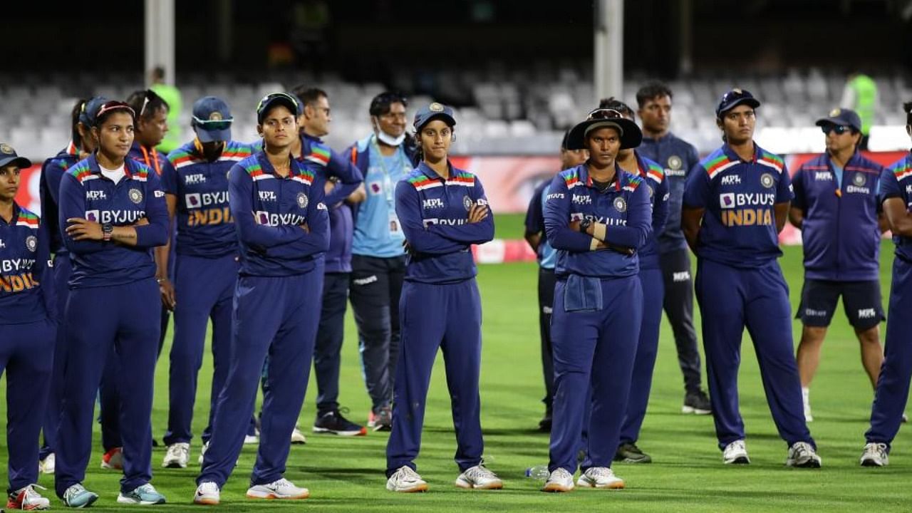 India women's team. Credit: Reuters Photo