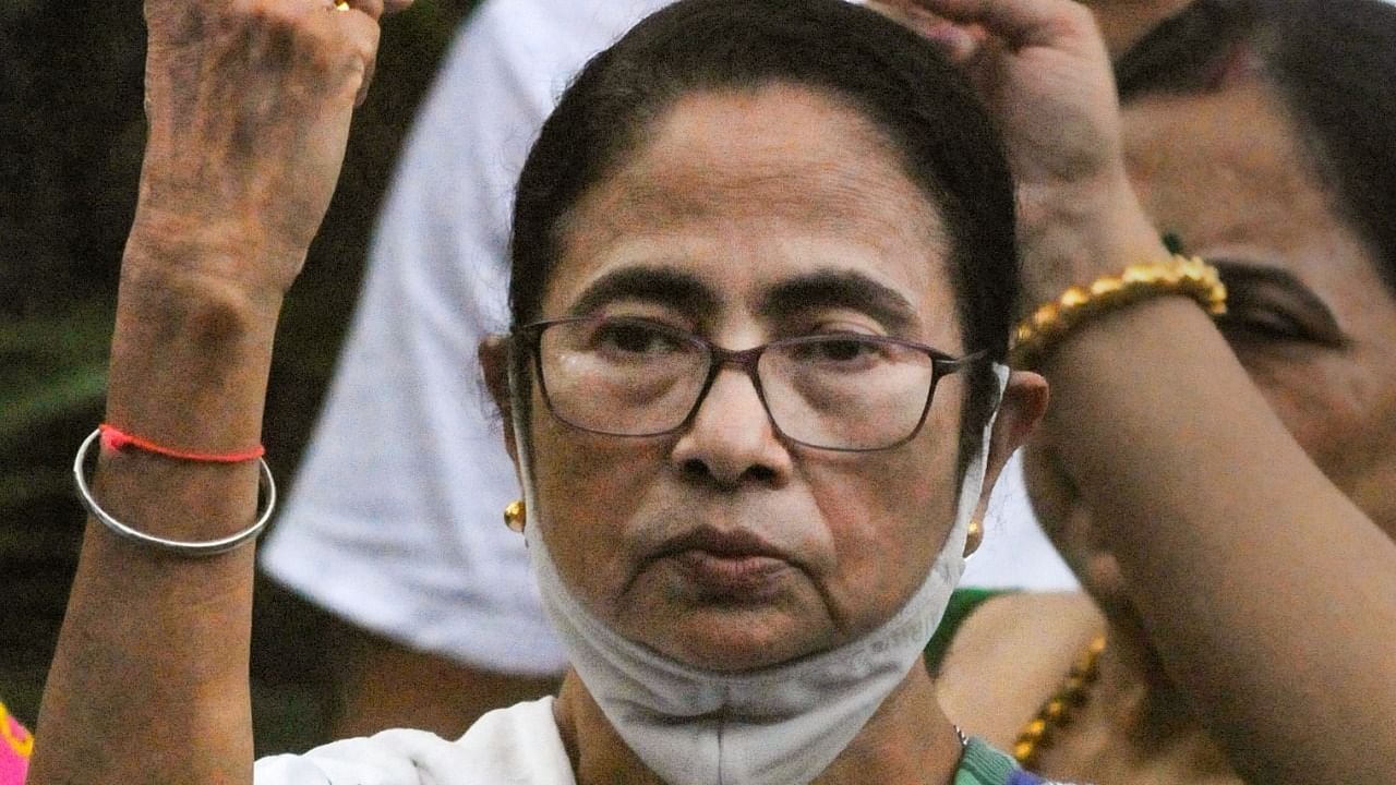 West Bengal Chief Minister and Trinamool Congress candidate from Bhabanipur Assembly constituency, Mamata Banerjee. Credit: PTI Photo