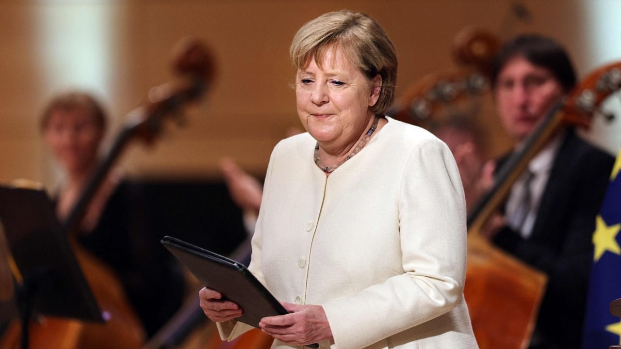 Former Germany Chancellor Angela Merkel. Credit: AFP File Photo