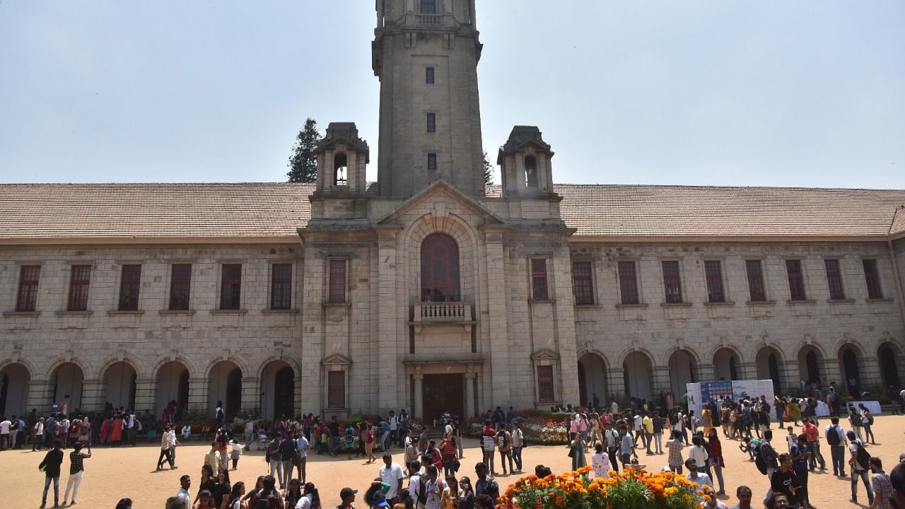 Since the IISc’s inception in 1909, more than 20,000 students have graduated from the institute. Credit: DH File Photo