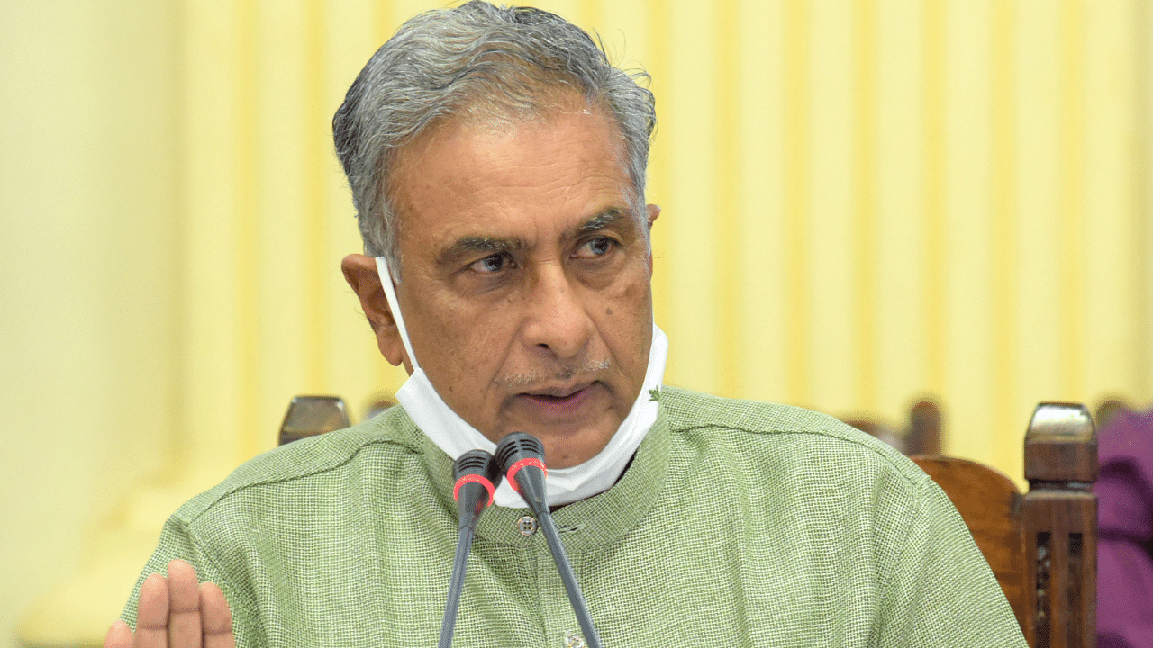 Basavaraj Horatti, chairperson, Karnataka Legislative Council. Credit: DH Photo