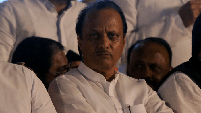 Nationalist Congress Party (NCP) politician Ajit Pawar. Credit: PTI Photo