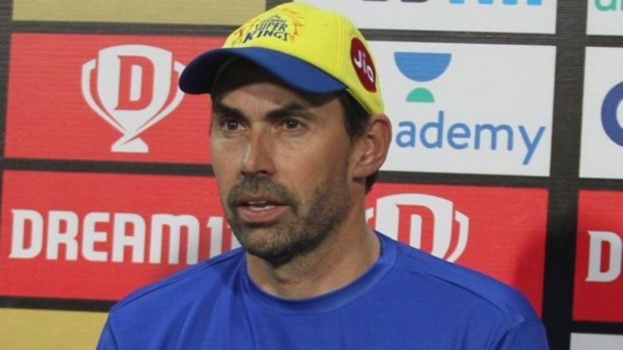 CSK coach Stephen Fleming. Credit: IPLT20.com