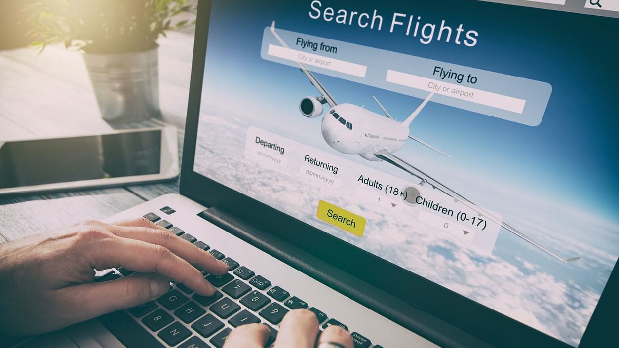 A new search feature rolled out Wednesday tells users which flights have lower carbon emissions. Representative image. Credit: iStock Photo
