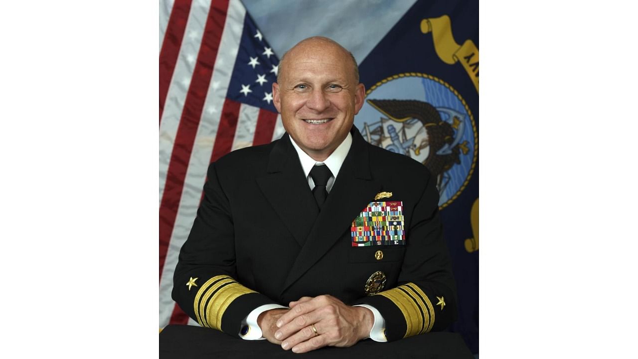 Chief of US Naval Operations Admiral Mike Gilday. Credit: Twitter/@USNavy