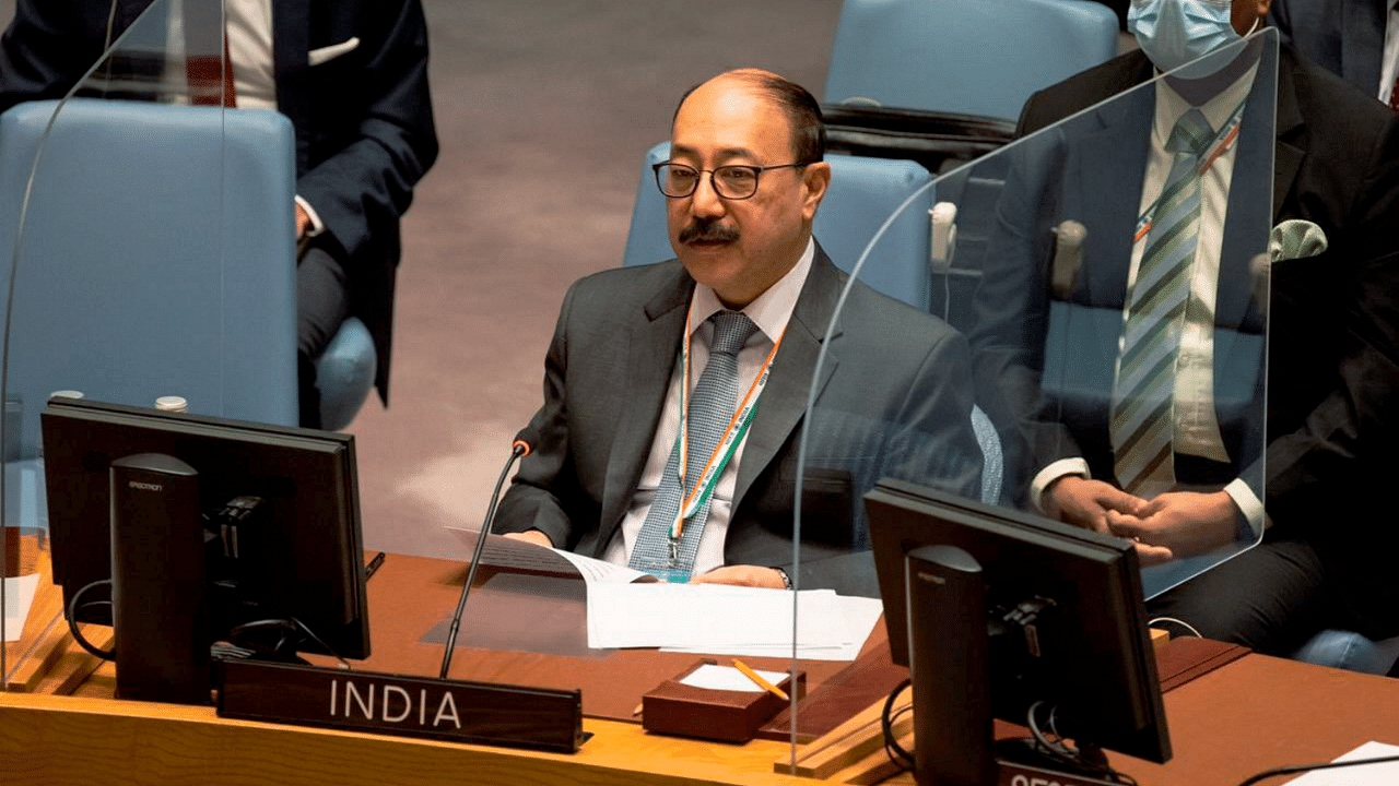 Foreign Secretary Harsh Vardhan Shringla. Credit: PTI Photo